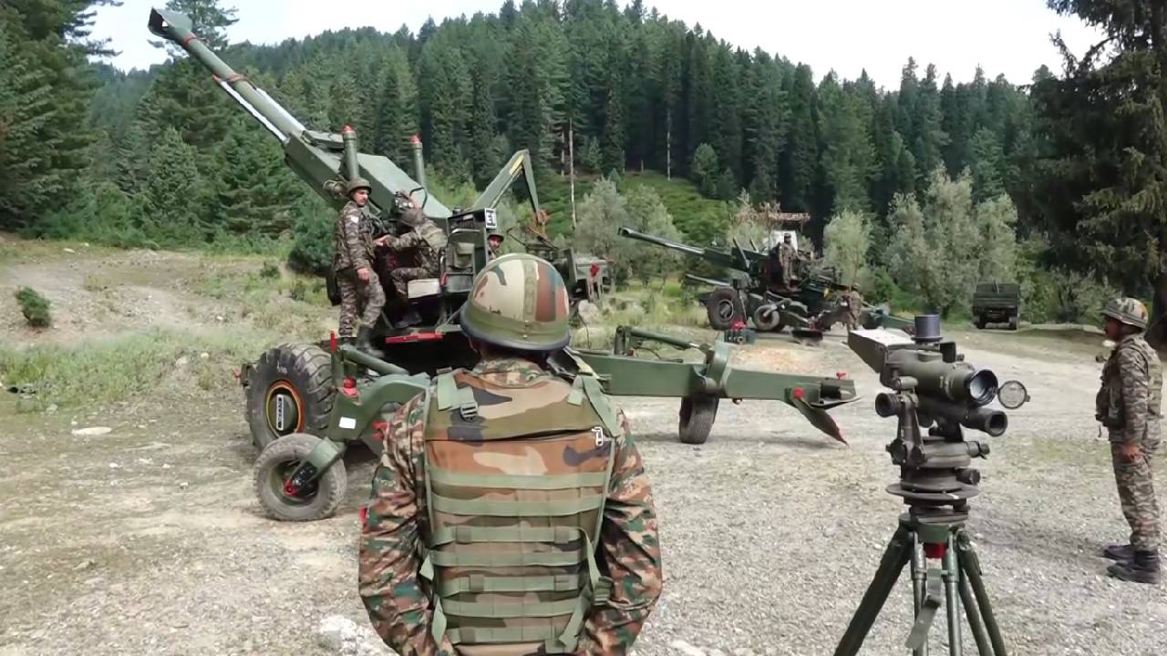 The Army official added that the second layer is the obstacle system, which includes mines. 